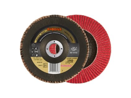 303919 | Brúsny lamelový kotúč JUMBO SPEED 150x22,2 mm, ZK40