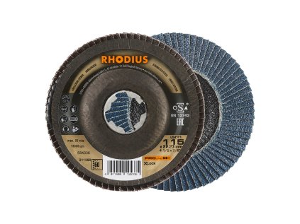 211390 | Fächerschleifscheibe LSZ F1 PROline - X-LOCK/ 115x22,23  - K60