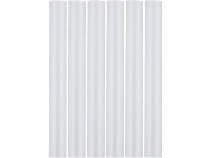 9901 | Tyčinky tavné číre priemer 11 mm, dĺžka 100 mm - balenie 6 ks