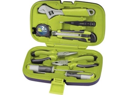 6580 | Sada náradia 8-dielna, kufor, CrV