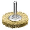 413542 | Rundbürste SRB mit 6 x 30 mm Schaft Drm 30 x 5 mm Messingdraht MES gewellt 0.20 mm