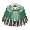 482717 | Zopf-Topfbürste, Rostfreierdraht 65xM14, 0,35