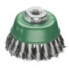 480717 | Zopf-Topfbürste, Rostfreierdraht 80xM14, 0,35