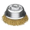 427567 | Topfbürste, Messingdraht gewellt 125 x M14, 0,30