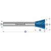 115096025 | N (WKN) - Winkel Frässtift HP-3 12,0x13x6-58/30° mm, beschichtet