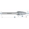 113055065 | F (RBF) - Rundbogen Frässtift HP-7 16,0x25x6-70 mm, unbeschichtet