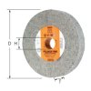 47802639 | POLINOX Gewickeltes Vlies-Rad PNK MH 150 x 13 x 25,4 mm, Mittehart SIC Fein für Finish