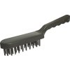 800704 | Handbürste, Kunststoffgriff, gebogen, 4-reihig, gerader Stahldraht