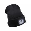 43452 | Čiapka s čelovým svetlom 4xLED, 25 lm, Li-ion 250 mAh, tmavo sivá