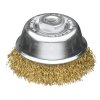 421567 | Topfbürste, Messingdraht gewellt 60 x M14, 0,30