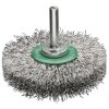 416342 | Rundbürste SRB mit Schaft 6 mm, 60x10 / 0,20 Stahldraht rostfrei gewellt