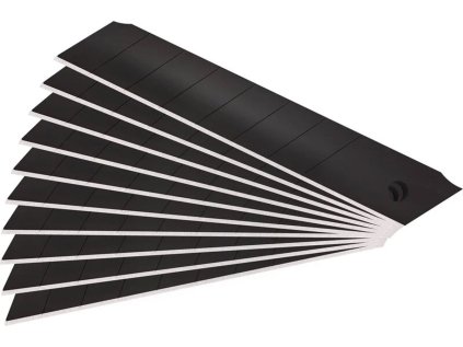 4780007 | Brity olamovací do univerzálního nože, 10ks, 18x0,5mm, 7 segmentů, černé, SK2, SK2