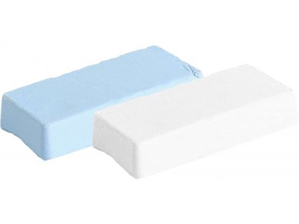 E40009 | Lešticí pasta mini, předleštění bílá + leštění modrá, ca.120 g
