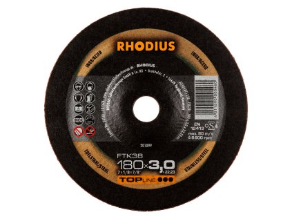 201099 | Řezný kotouč 180 x 3,0 x 22,23 mm, FTK38 vypouklý