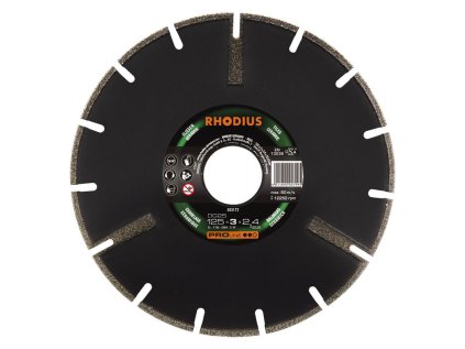 303172 | Diamantový řezný kotouč DG25 průměr 125x3,0x2,4x22,23 mm