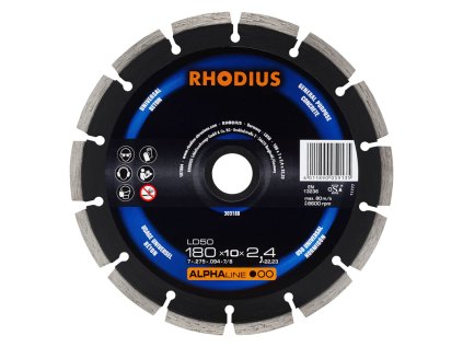 303188 | Diamantový řezný kotouč LD50 180x7,0x2,4x22,23 mm