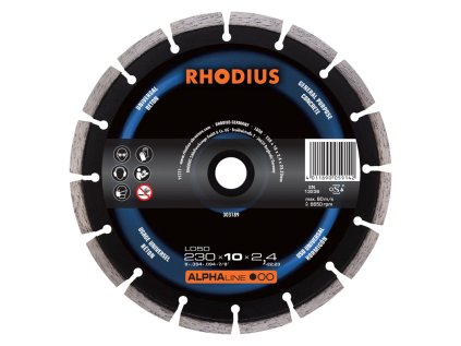 303189 | Diamantový řezný kotouč LD50 230x7,0x2,4x22,23 mm