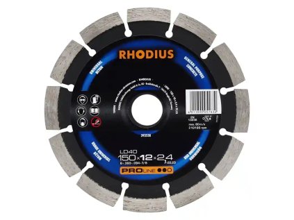 393538 | Diamantový řezný kotouč LD40 150x10,0x2,4x22,23 mm