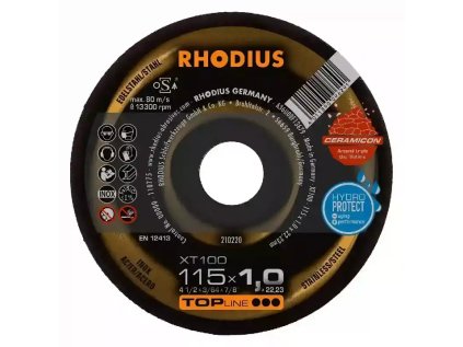 210220 | Řezný kotouč 115 x 1,0 x 22,23 mm, XT100 EXTENDED