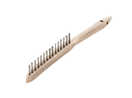 104612 103711 handburste 1 rhg x 15 stahldraht rostfrei rof glatt 0 35 mm