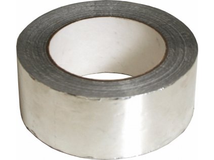 46050 | Páska lepicí hliníková 48 mm x 50 m, tloušťka 0,03 mm, stříbrná matná