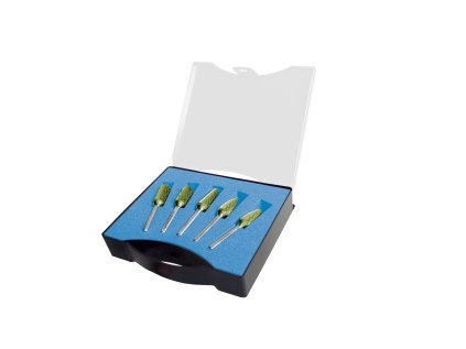 114966 | Sada frézek 12,0 mm, stopka 6 mm - 5 ks speciální univerzální ozubení HP-3 PLUS povlakované