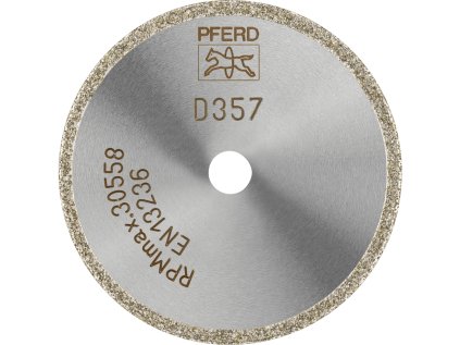 68405064 | Diamantový řezný kotouč pro umělé hmoty (GFK a CFK) a zelenou keramiku D1A1R 50-2-6 D 357 GAD