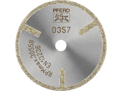 68405163 | Diamantový řezný kotouč pro umělé hmoty (GFK a CFK) a zelenou keramiku D1A1R 50-2-10 D 357 GAG