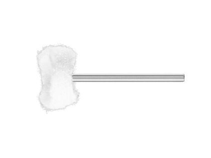 44270228 | Leštící hadrový kotouč se stopkou průměr 22x10-3x40 mm, FZ - filc