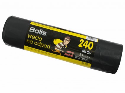 97005 | Pytle na odpad LDPE 80µm 240l 5ks