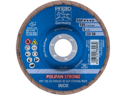 296762 pfc 125 co freeze 50 sgp strong inox rgb