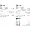 4700011 | Sada nástrčných a zástrčných klíčů 1/4″ + 1/2″, 4-34 mm - 60 dílná