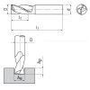 220408.300 | Fréza pro drážky per Ø30x26x102, Z2, DIN 327K, HSSCo8 ,N