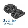 402450 | Vrtací aku šroubovák, bezuhlíkový, 20V, 2x2,0Ah Li-ion, 2,0A nabíječka, 31Nm
