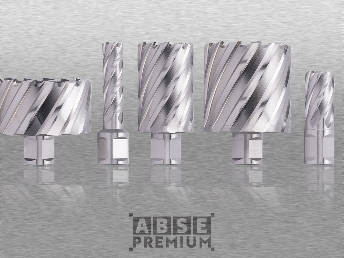 ABSE Premium: Priemyselné jadrové vrtáky a záhlbníky