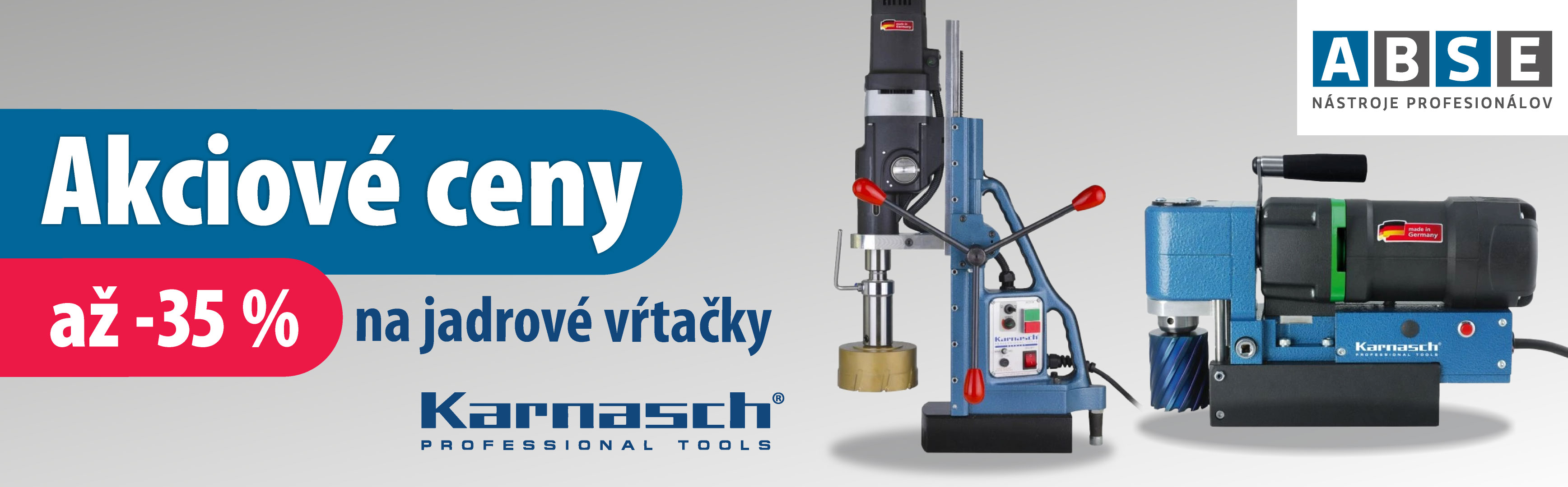 Jadrové vŕtačky -35%