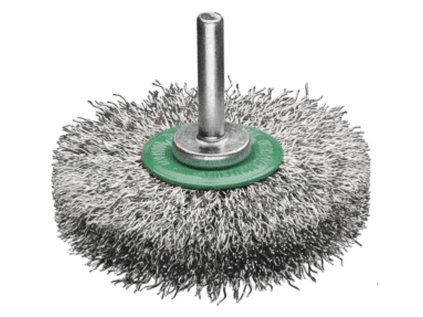 103646 416362 rundburste srb mit schaft 6 mm 60x13 0 30 stahldraht rostfrei gewellt