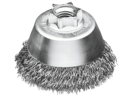 104225 421197 topfburste stahldraht gewellt 60 x m14 0 50