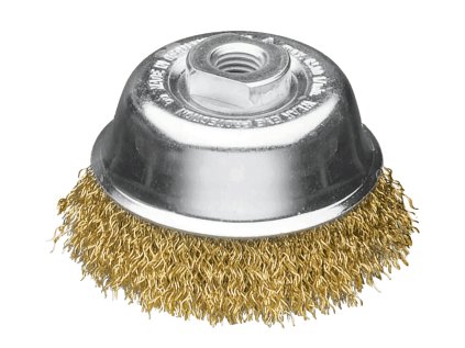 104267 421767 topfburste stahldraht vermessingt gewellt 60 x m14 0 30