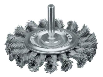 104321 417399 rundburste srb mit schaft 6 mm gezopft 75x16 0 50 stahldraht rostfrei