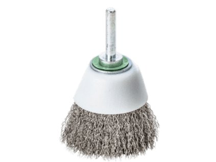 104378 434355 flachenburste mit schaft 6 mm kunstofftopf 40x20 0 25 stahldraht rostfrei gewellt