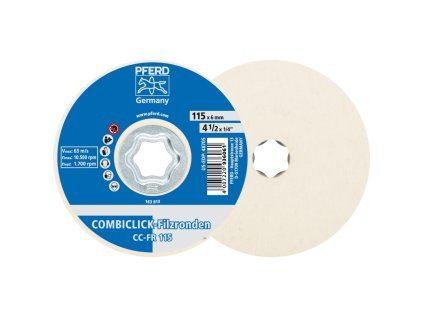 Filc disk 115 mm, COMBICLICK FR | Pferd (42003015)