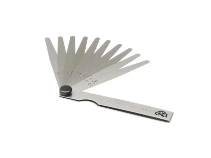 1133 | Ventillehre 1-2/200 mm, Satz mit 11 Blatt