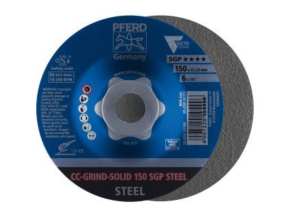 64187150 | Schleifscheibe 150 x 22,23 mm, CC-GRIND-SOLID SGP STEEL