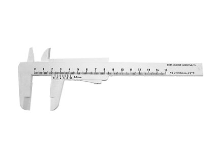 6050 | Kunststoff-Messschieber - HOBBY 150 mm