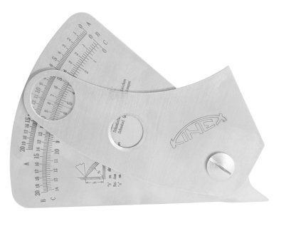 1120-02-015 | Měřítko svarů 3 stupnice