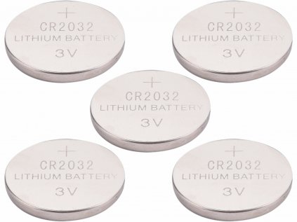 42050 | Batéria lítiová 3 V typ CR2032 - balenie 5 ks