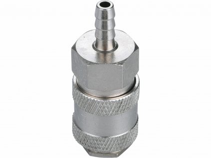 8865117 | Rýchlospojka vzduchová zásuvka pre hadicu mosadzná, poniklovaná, 1/4"