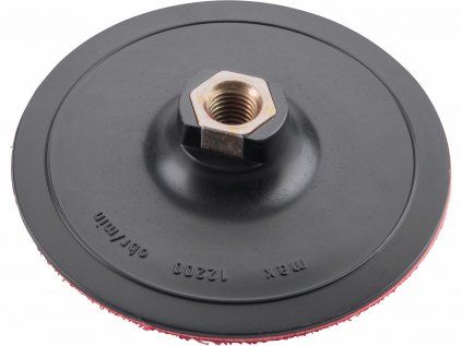 108500 | Stützteller mit Klettverschluss 125 mm x M14