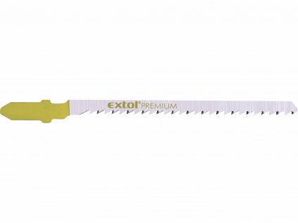 8805003 | Stichsägeblatt HCS 75/2,5 mm, sauberer Kurvenschnitt – 5er-Packung